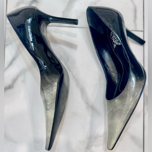 🖤🩶 Carlos Patent Leather Ombré Heels! - Picture 8 of 10